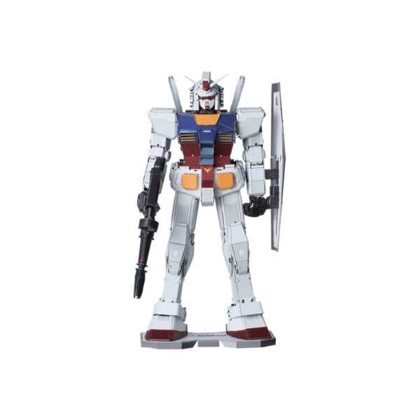 Mobile Suit Gundam Metallic Nano Puzzle Model Kit RX-78-2 12 cm