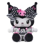 Sanrio Pink Black Party Series Plush Figure Kuromi M 17 cm