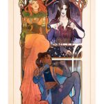 Critical Role Art Print Marisha Ray: 10th Anniversary Art Nouveau Illustrations 46 x 28 cm - unframed