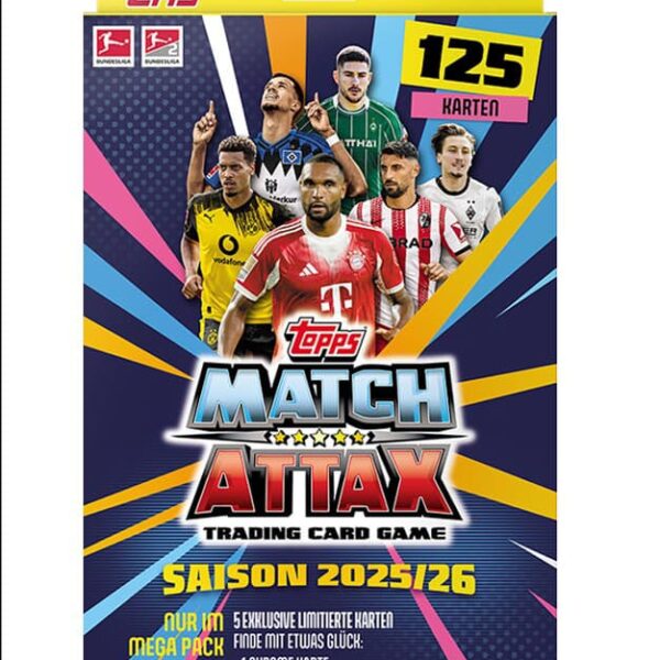 Bundesliga Match Attax Trading Cards 2025/26 Mega Pack