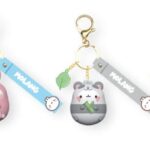 Molang Animal Costume Series Keychain with Hand Strap Display (9)