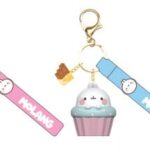 Molang Snack Time Series Keychain with Hand Strap Display (9)