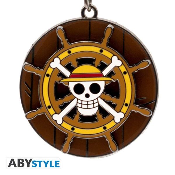 OP THOUSAND SUNNY'S HELM MOVING KEYCHAIN