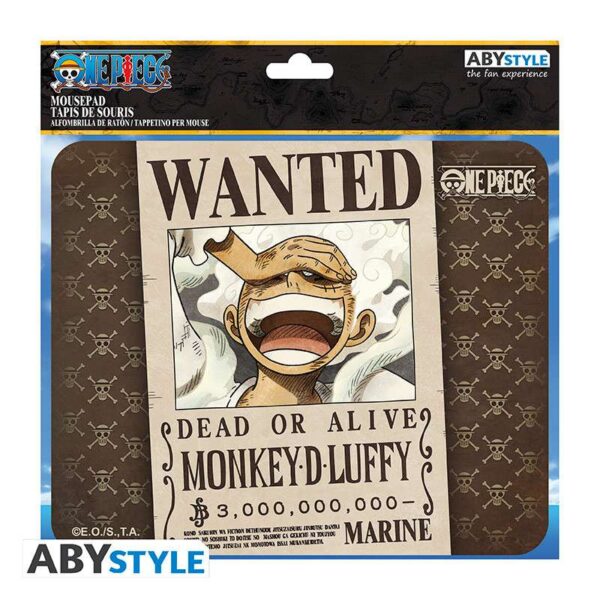 OP WANTED LUFFY FLEXIBLE MOUSEPAD