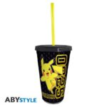POKEMON PIKACHU TUMBLER WITH STRAW