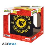POKEMON PIKACHU BLACK ICON MUG