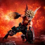MY HERO ACADEMIA KATSUKI BAKUGO METALLIC STATUE