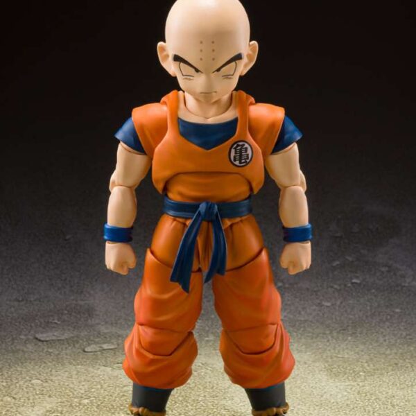 DRAGONBALLZ KRILLIN EARTH STRONG SHF REI