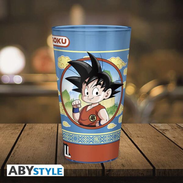 DB GOKU & THE FLYING NIMBUS GLASS
