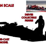 F1 FERRARI SF-24 WITH LECLERC FIGURE - 1:24 DIE-CAST MODEL
