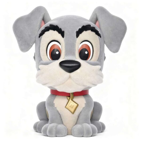 DISNEY DOG TRAMP FIGURAL FLOCKED! BANK
