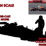 F1 RED BULL RACING RB20 WITH VERSTAPPEN FIGURE - 1:24 DIE-CAST MODEL