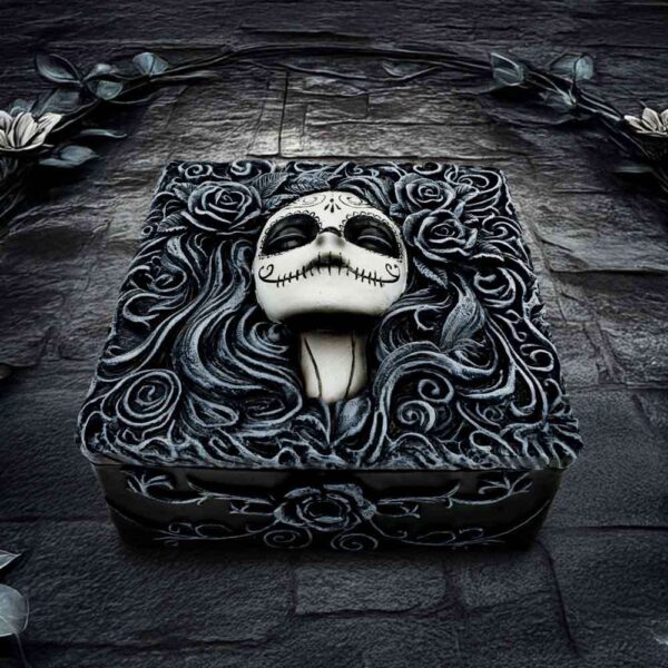 FLOR DE MUERTE TRINKET BOX