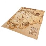 THE LORD OF THE RINGS MIDDLEEARTH MAP COZY BLANKET