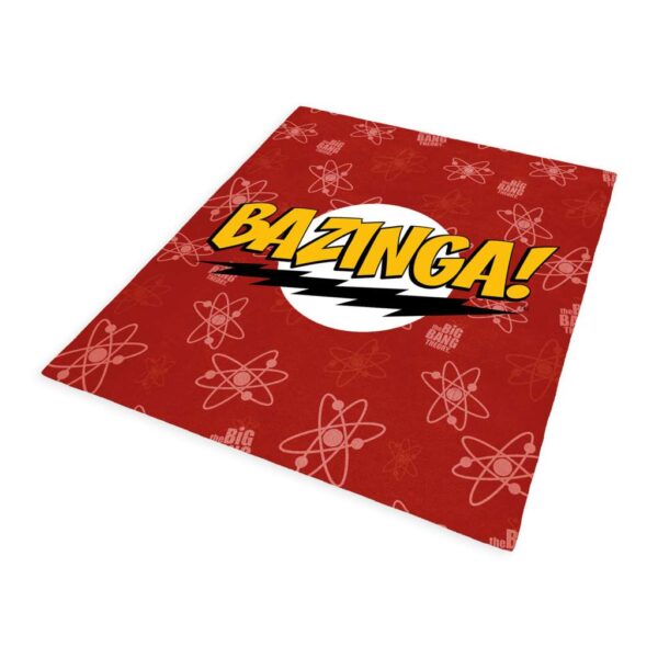 BIG BANG THEORY BAZINGA COZY BLANKET