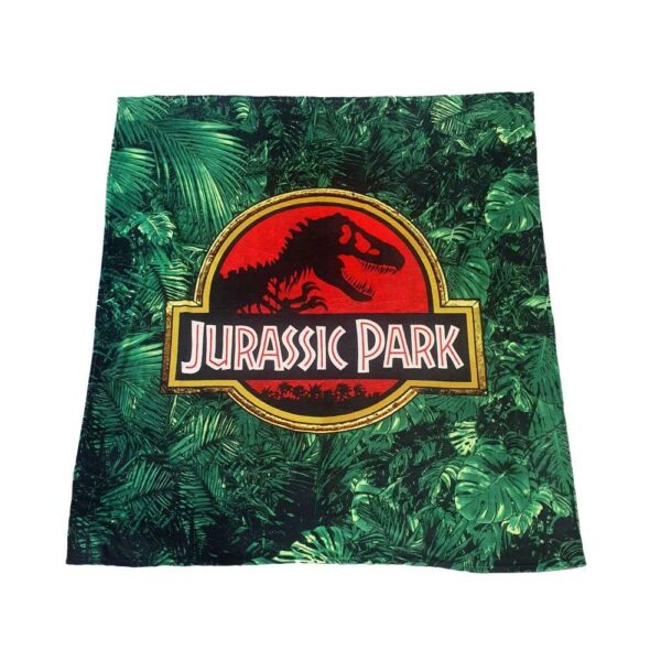 JURASSIC PARK JUNGLE COZY BLANKET