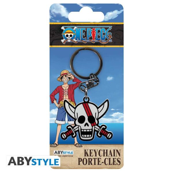 OP SKULL SHANKS KEYCHAIN
