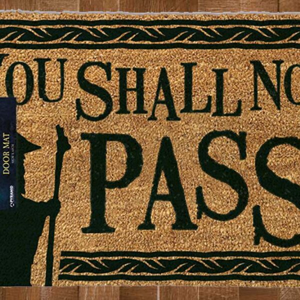 THE LORD OF THE RING NOT PASS DOORMAT
