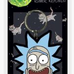 RICK AND MORTY RICK CRAZY SMILE KEYRING