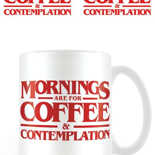STRANGER THINGS MORNINGS MUG