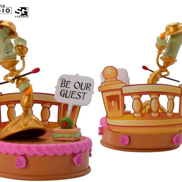 Disneyla Bella e la Bestia lumiere super figure collection 1/10 statue