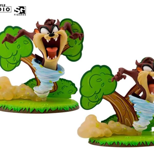 Looney tunes taz super figure collection 1/10 statue