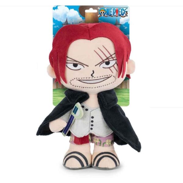One Piece Shanks peluche 30 cm licenza ufficiale