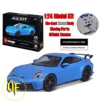 Bburago Metal Model Kit Porsche 911 GT3 DieCast 1:24 Kit di Montaggio