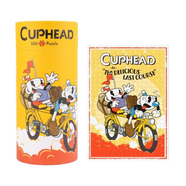 Puzzle Cuphead Explorer Riders 500pz 45x61cm