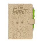 Quaderno premium A5 con penna proiettore MARVEL GROOT