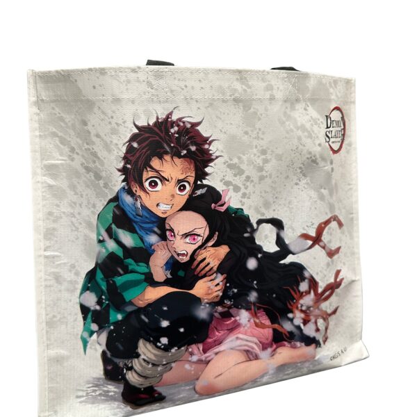 Shopping bag busta riutilizzabile 40x45cm - Demon Slayer