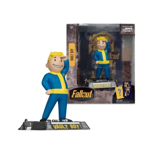 FALLOUT - Vault Boy Version 3 Movie Maniacs Figure 14cm