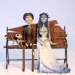 La Sposa Cadavere Emily e Victor Statua in PVC 15cm - SD Toys