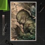 The Creature from the Black Lagoon Art Print Creature from the Black Lagoon by Dan Quintana 61 x 41 cm - unframed - immagine 2