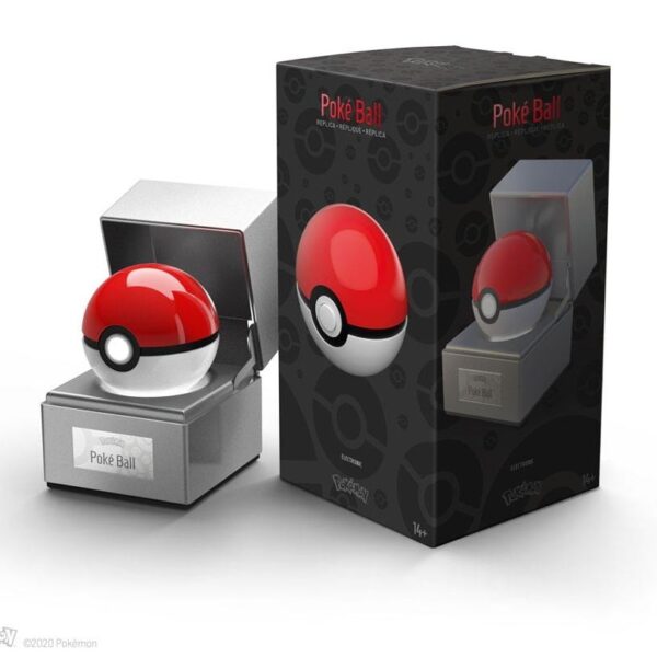 Pokemon Poke Ball - Replica Premium 1:1 Metallo 9cm - Wand Company