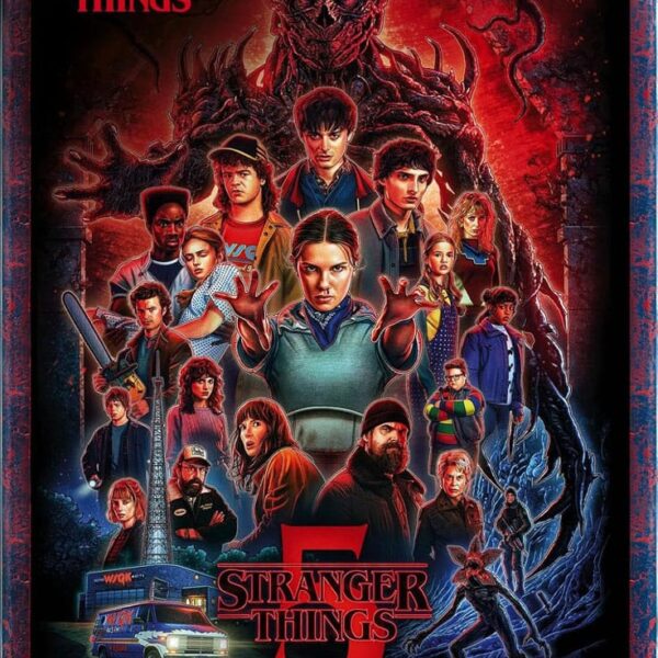 Stranger Things Jigsaw Puzzle Season 5 (1000 pieces)
