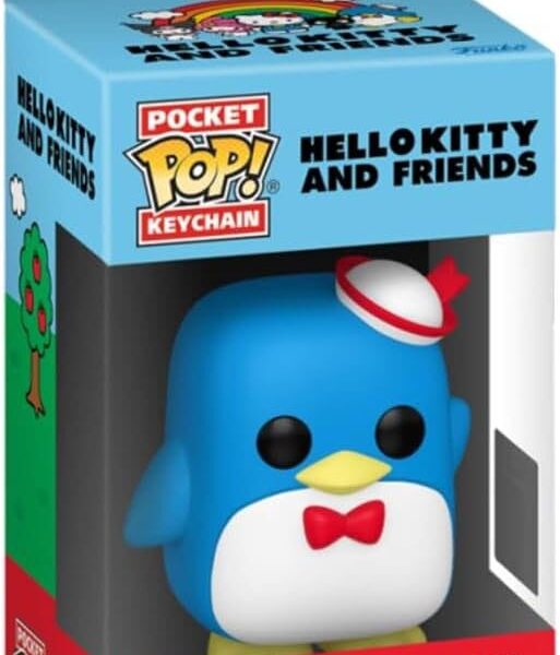 Sanrio POP! Vinyl Keychains 4 cm Tuxedosam Display (12)