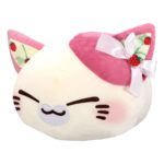 Nemuneko Cat Sweet Big Plush Figure Berry Pink 35 cm