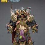 Warhammer 40k Action Figure 1/18 Death Guard Deathshroud Terminator Champion with Manreaper and Plaguespurter Gauntlets 14 cm