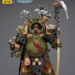 Warhammer 40k Action Figure 1/18 Death Guard Deathshroud Terminator 1 with Manreaper and Plaguespurter Gauntlet 14 cm