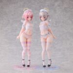 Original Character Statue 1/6 Suzu & Nagi Illustrated by Kuma 4-gou Set Edition 27 cm