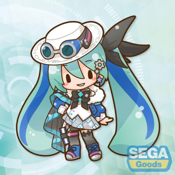 Character Vocal Series 01: Hatsune Miku Fuwa Petit Plush Figure Hatsune Miku Miku with you 2025 LL 45 cm