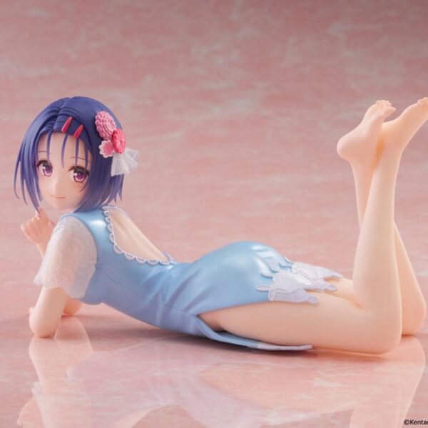 To Love-Ru Darkness PVC Statue Desktop Cute Figure Haruna Sairenji (China Dress Ver.) 13 cm