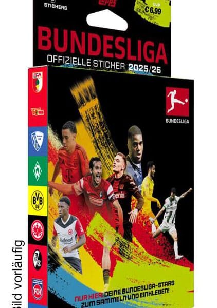 Bundesliga 2025/26 Sticker Collection Eco Pack