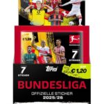 Bundesliga 2025/26 Sticker Collection Booster Display (50)