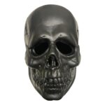 Don Post Vinyl Mask Black Skull