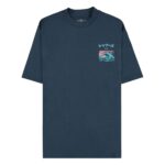 Pokémon T-Shirt Navy Vaporeon Size XL