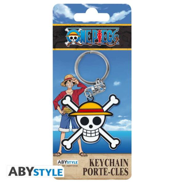 OP SKULL LUFFY KEYCHAIN