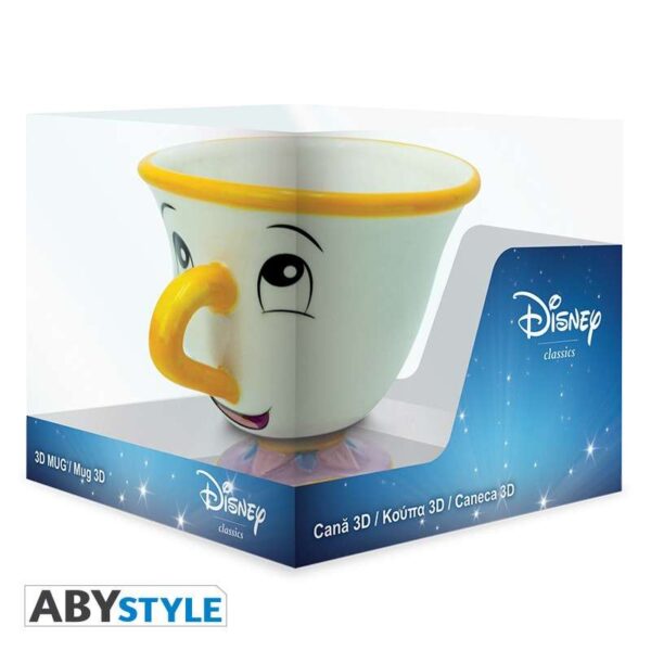 DISNEY B&B CHIP 3D MUG