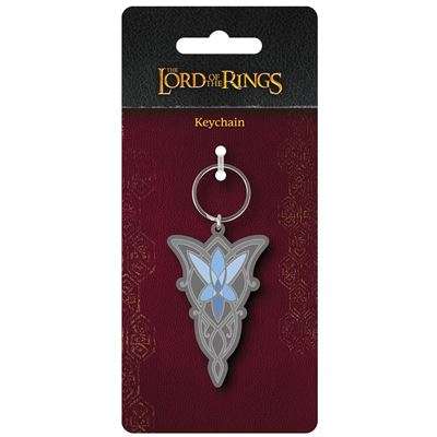 LOTR ARWEN EVENSTAR PENDANT PVC KEYCHAIN